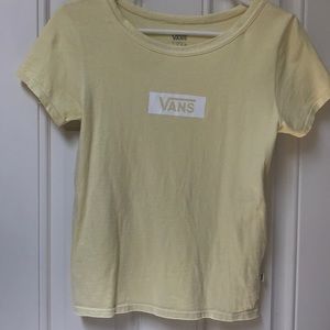Vans Pale Yellow T-shirt